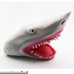 ScienceGeek Shark Hand Puppet Gloves Soft Vinyl TPR Animal Head Figure Vividly Kids Toy Model Gifts  B074VZ4VWM
